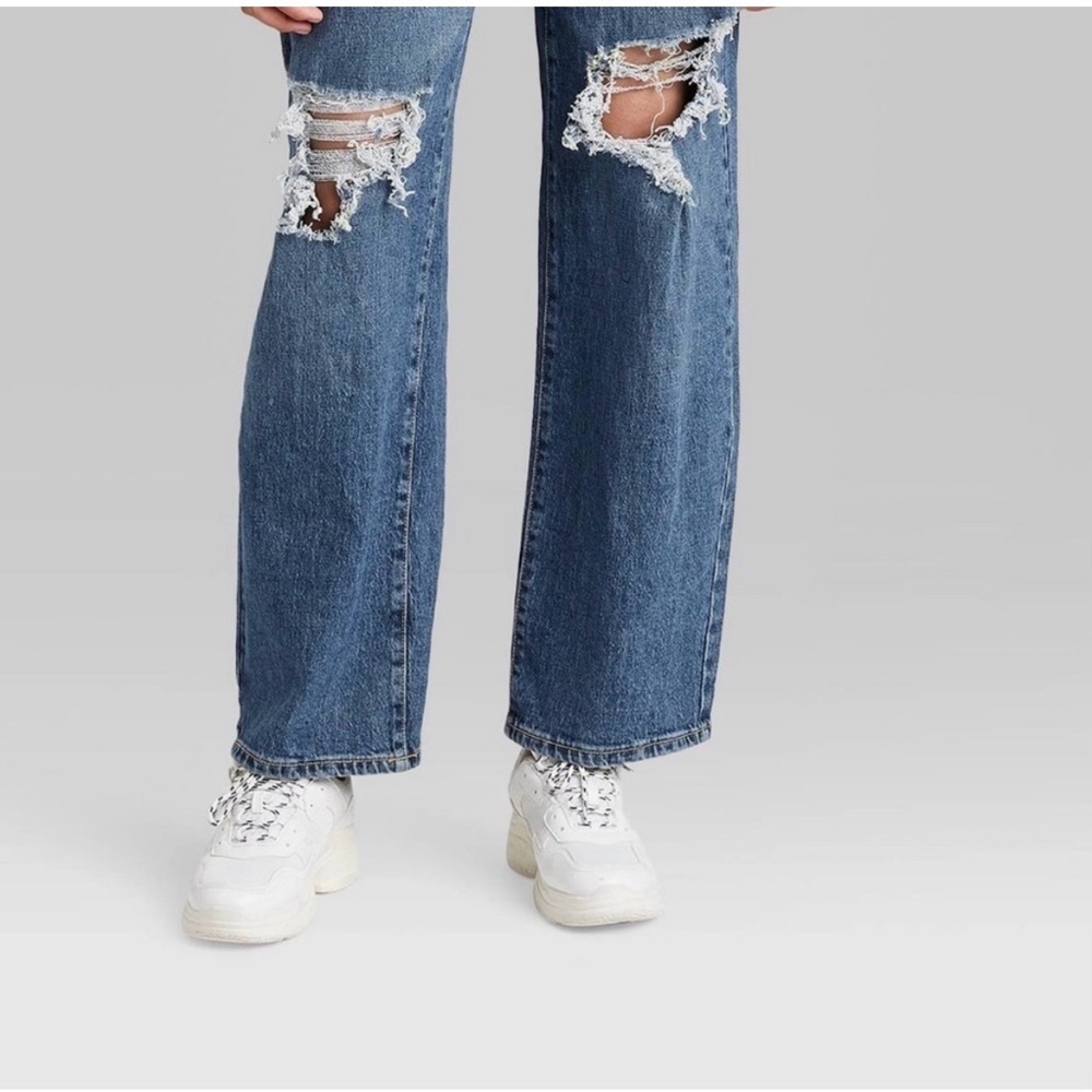 Wild Fable High Rise Blue Jeans - Picture 8 of 10